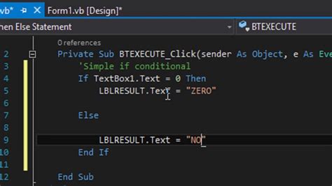 if statement in vb|if in visual basic.